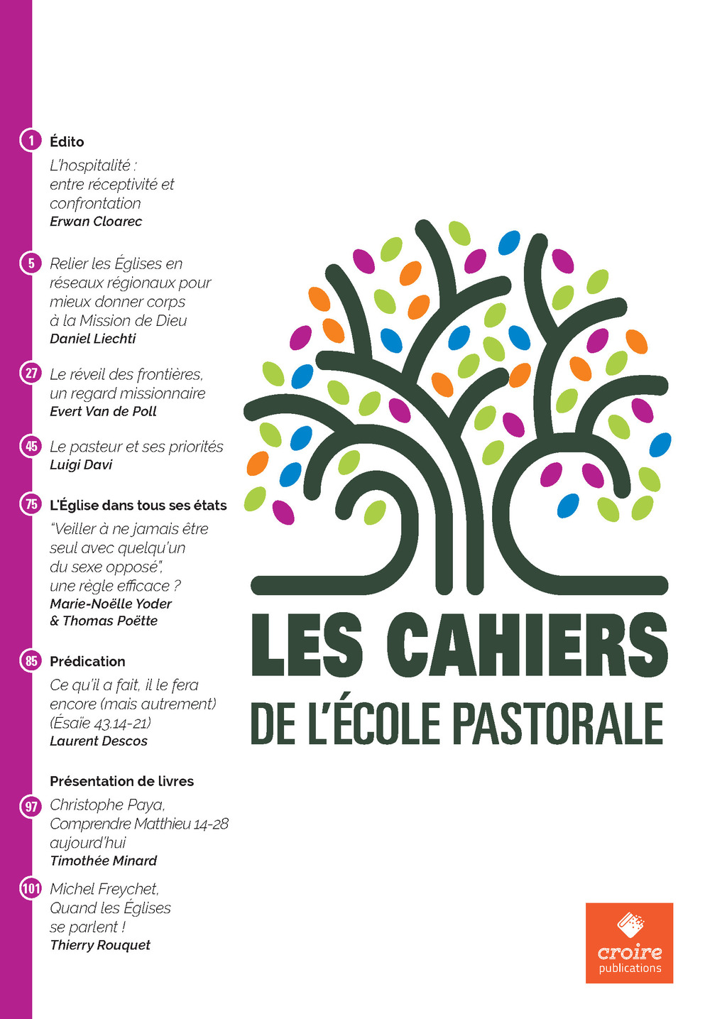Couverture : Le pasteur et ses priorités